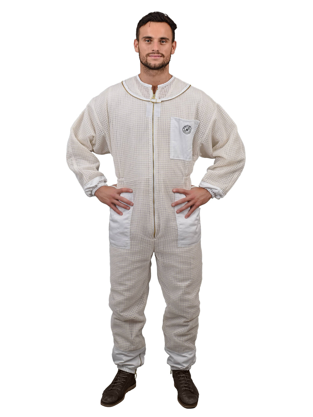 Aerated Beekeeping Suit with Square Veil Y120