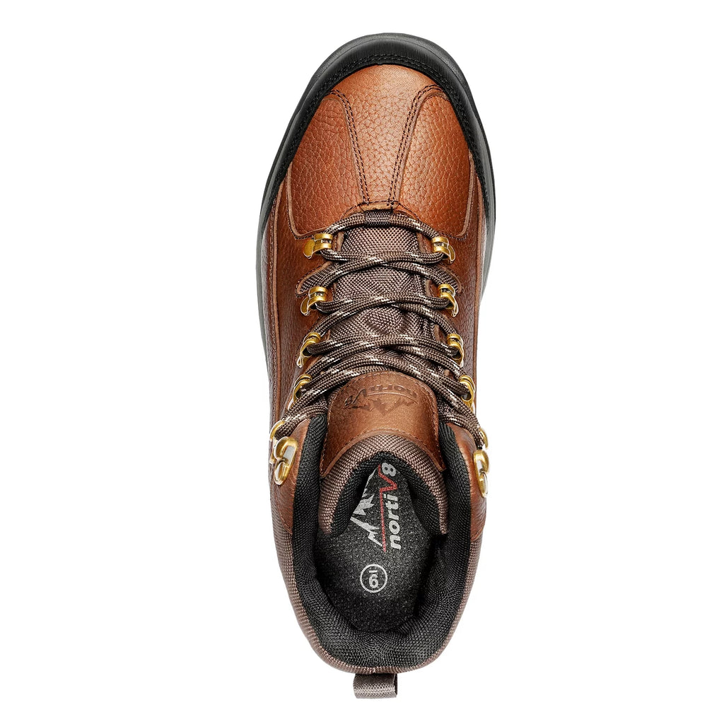 Men's Mid Ankle Leather Waterproof Hiking Boots Y4976