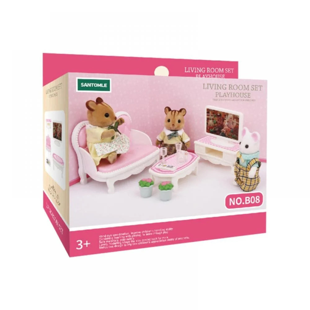 Dollhouse Miniature Furniture Toys Set Y49462