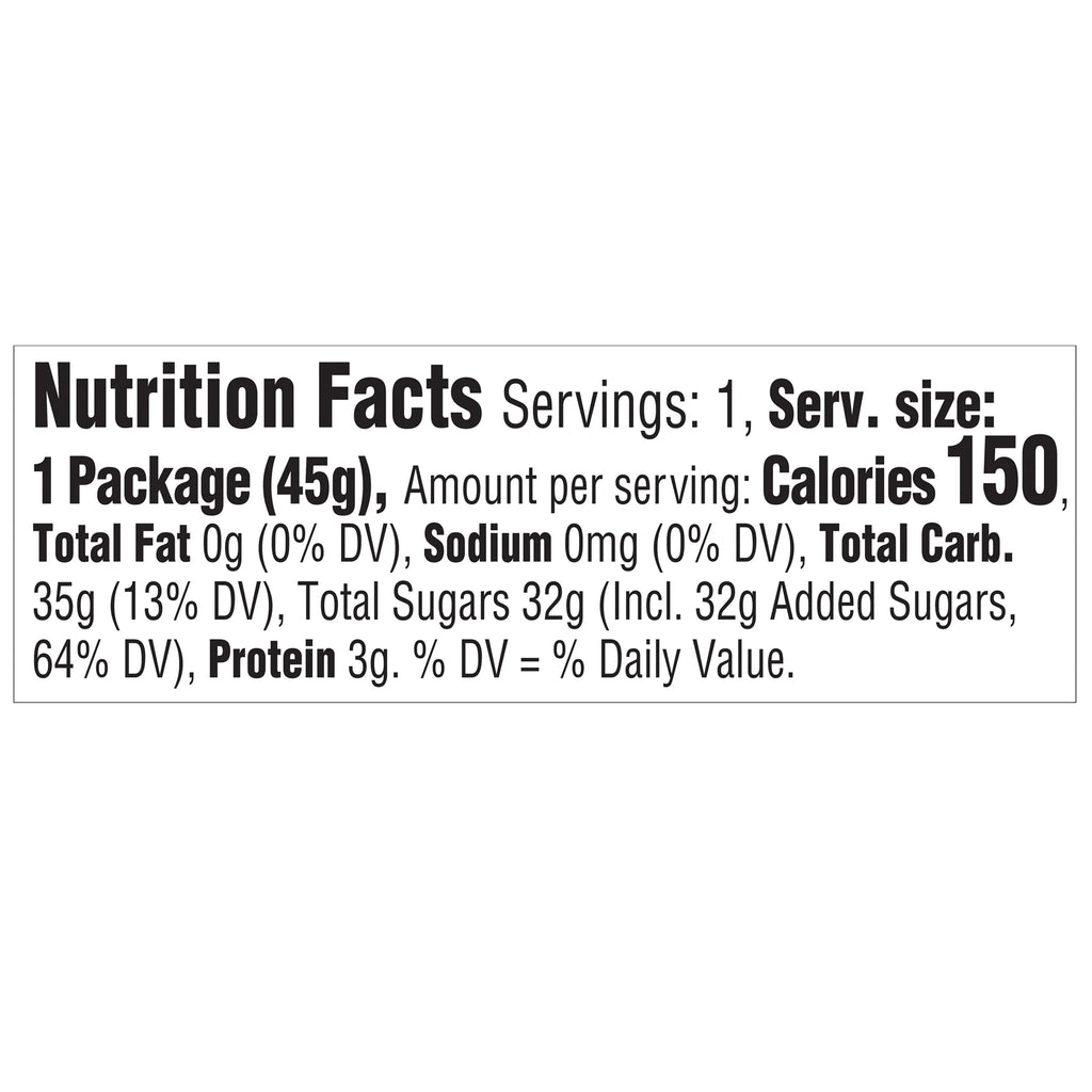 1.6oz Fruit Flavored Gummy Krabby Patties H175376