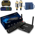 SuperBox S3 Pro with Voice Remote, Backlit Mini Keyboard & 8K HDMI Cable (2GB RAM + 32GB ROM) B27354
