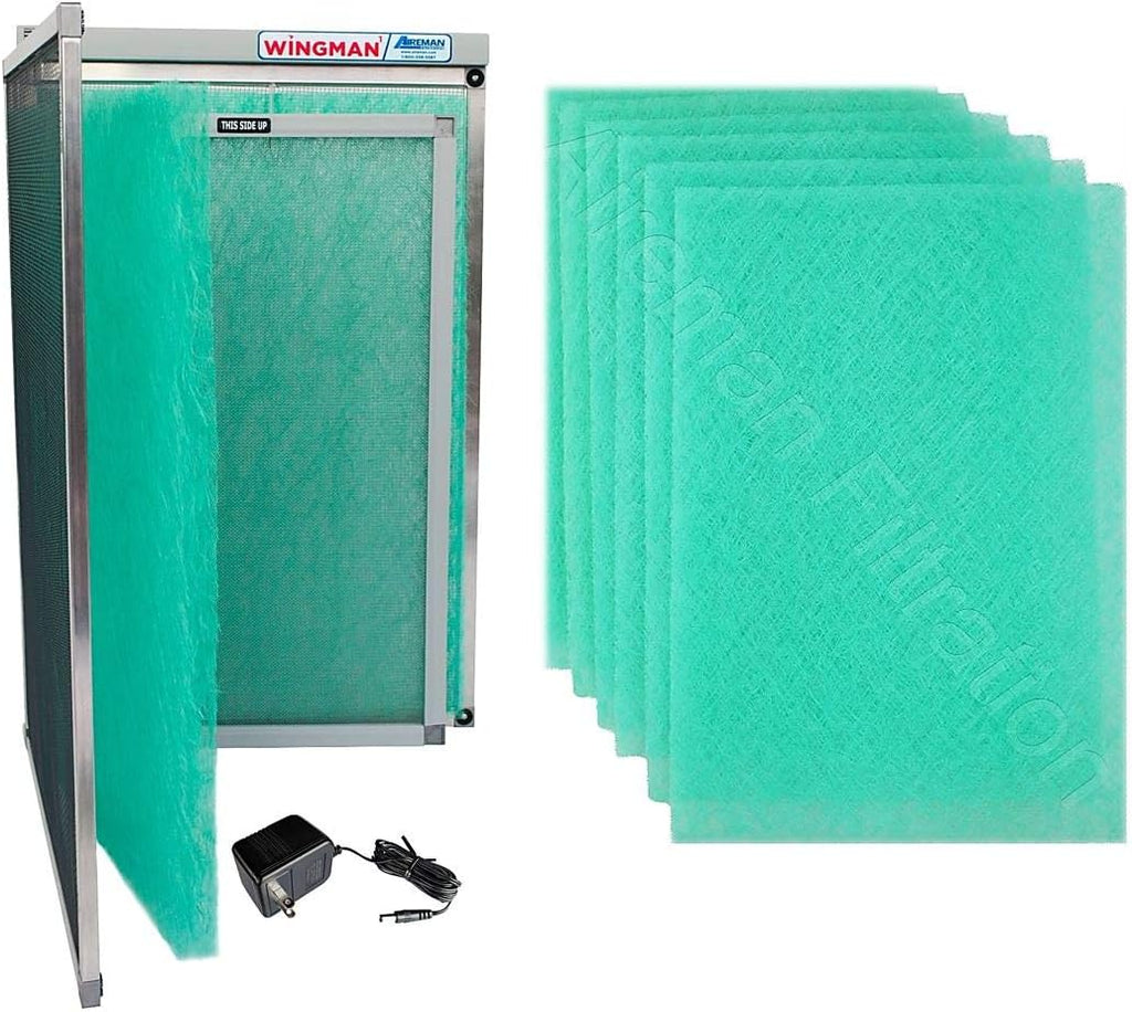 17x25x1 Electronic Air Filter with Year Supply of Replacement Pads W10442