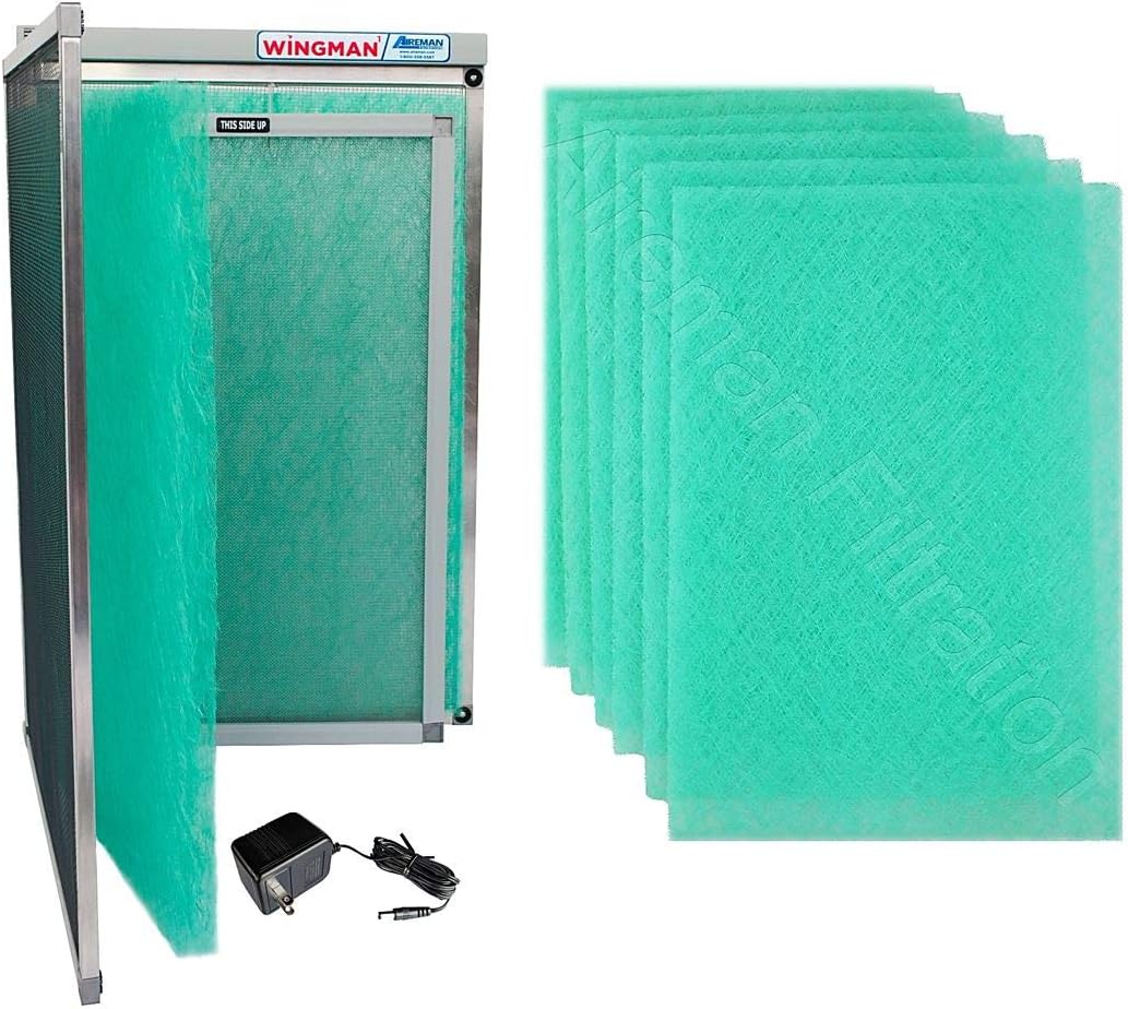 17x25x1 Electronic Air Filter with Year Supply of Replacement Pads W10442