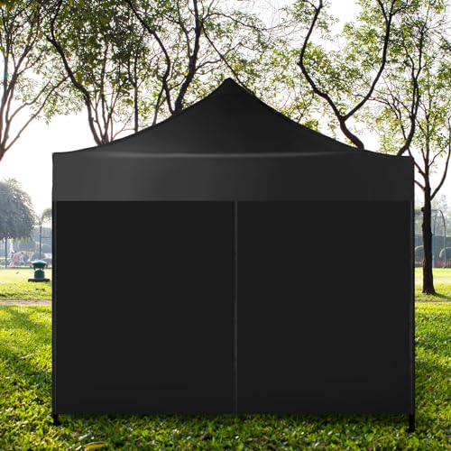 4 Pack 6.56 x 9.84 ft Blue Waterproof Canopy Sidewalls with Zipper Doors R873064