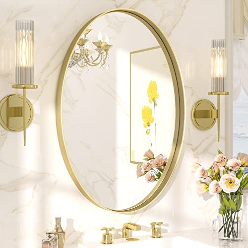 Black Framed 30 x 36 Inch Rectangle Wall Mounted Mirror H393