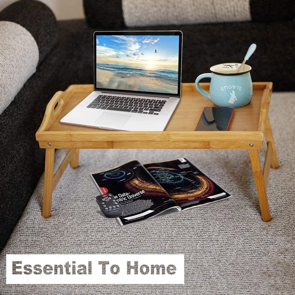 Bamboo Bed Tray with Folding Legs X582