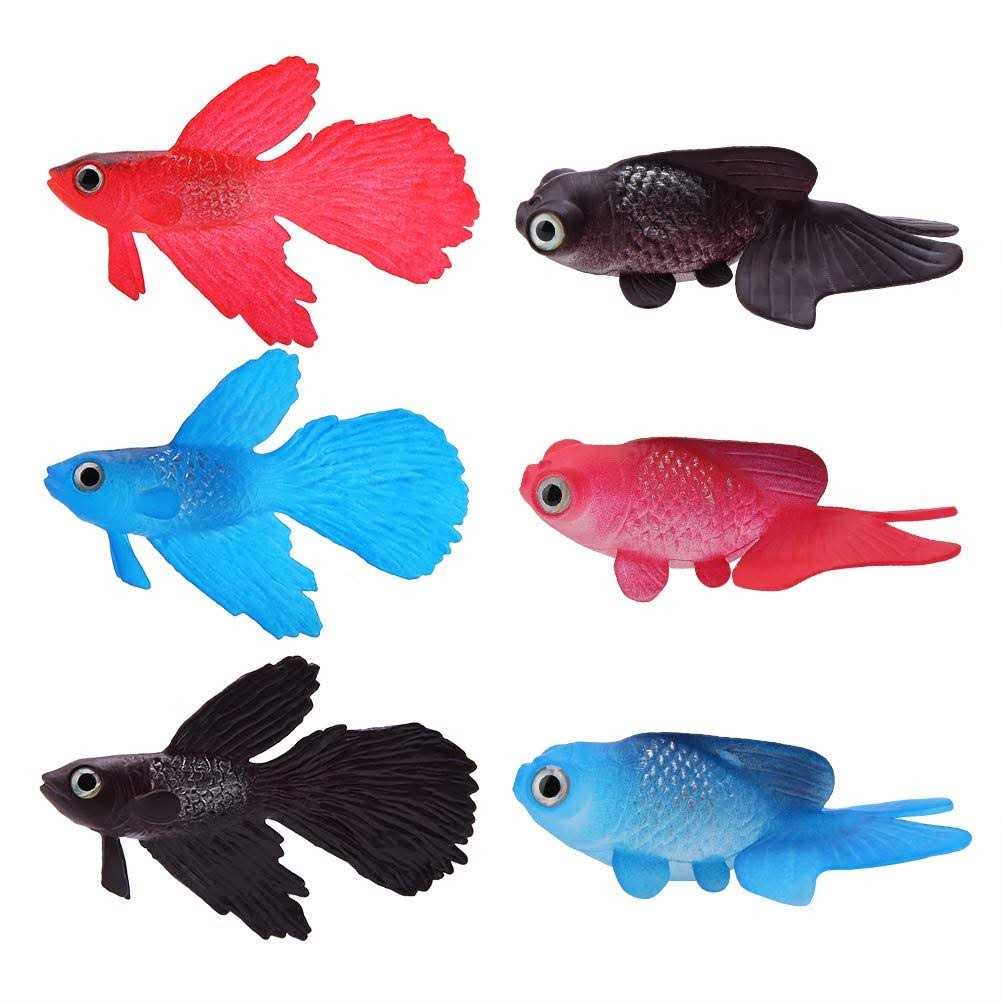Silicone Artificial Fish Ornament for Fish Tank C987