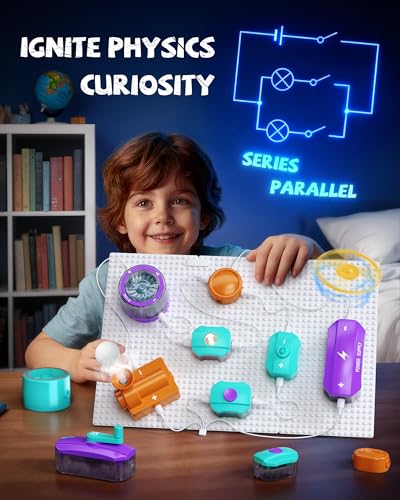 Science Kits for Kids Age 5-7 8-12, 450 Projects, 45 Circuit Parts Y7846