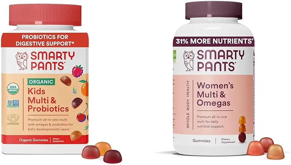 Organic Kids Multivitamin Gummies and Women's Multivitamin Gummies F29104