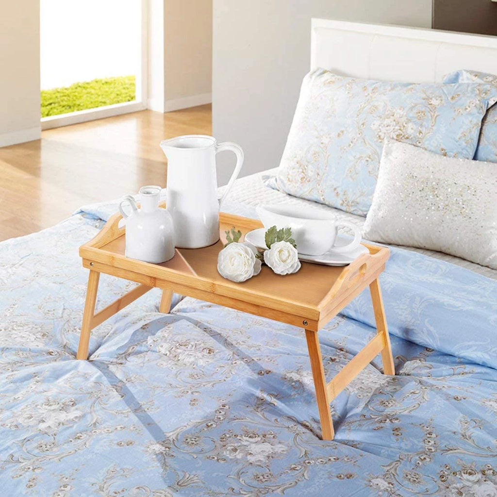 Bamboo Bed Tray with Folding Legs X582
