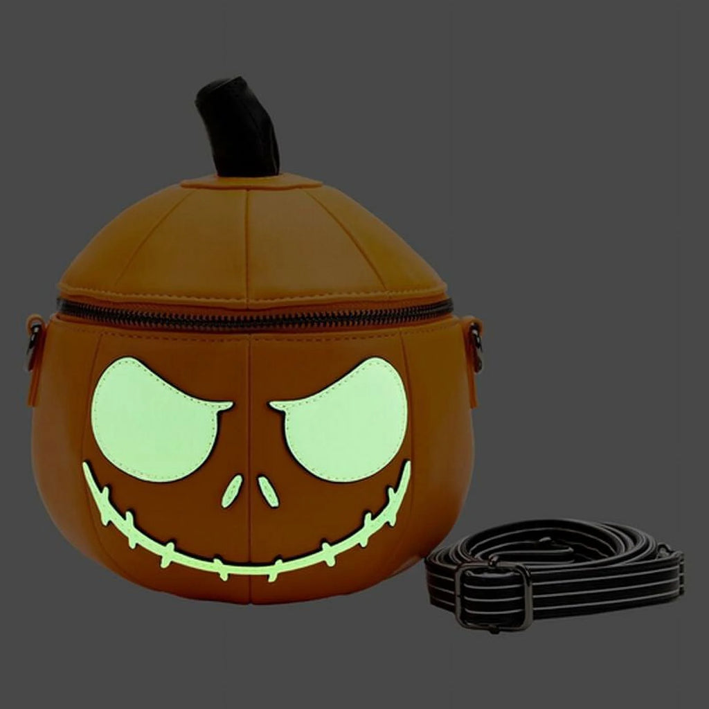Disney The Nightmare Before Christmas Jack Glow Pumpkin Crossbody Bag F7797