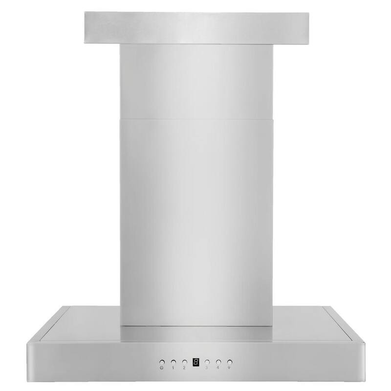 24 in. 400 CFM Convertible Wall Mount Range Hood in Stainless Steel B3346