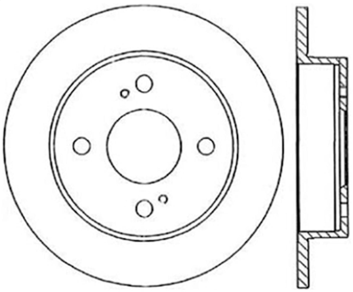 Drilled Sport Brake Rotor B1932