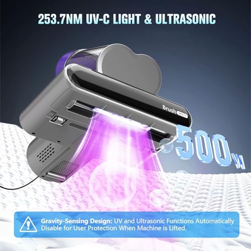 Mattress Vacuum Cleaner with UV-C Light, 16Kpa, 140°F Heat, Corded Z50069