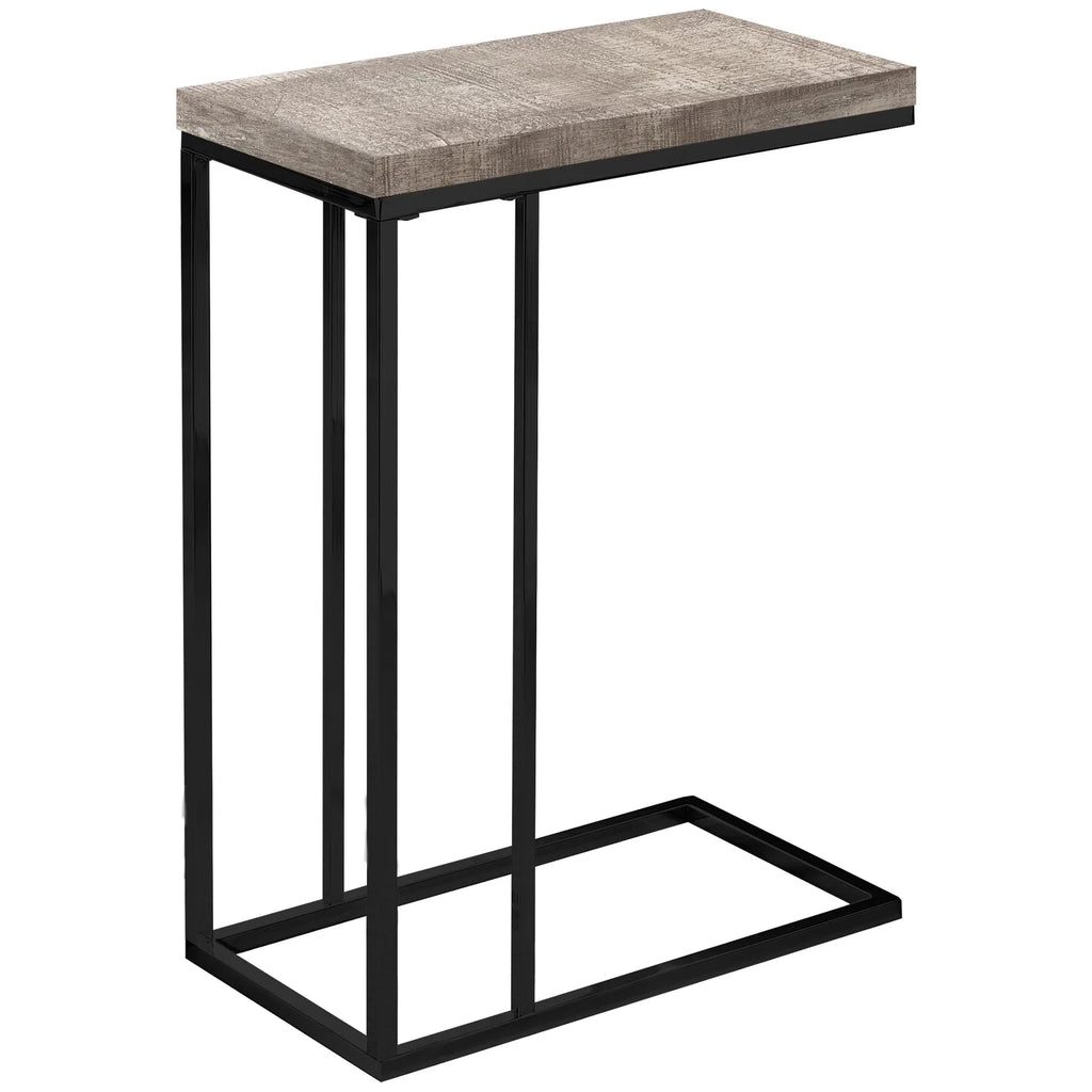C-shaped Metal Accent Table M1189
