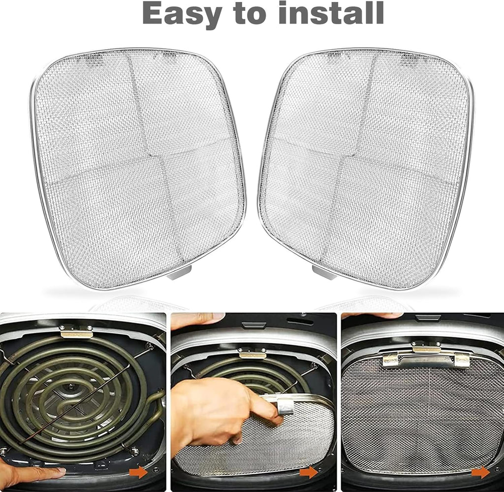 2 Pack Stainless Steel Splatter Shield Y713675