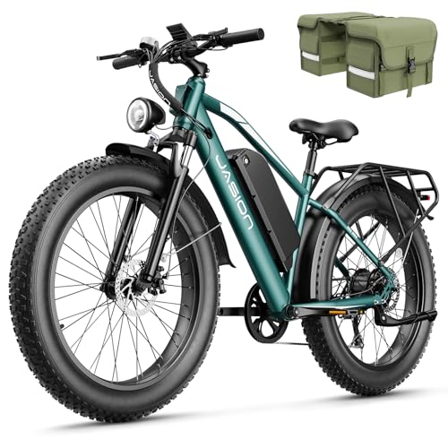 Electric Bike with 1500W Peak Motor, 48V 15Ah Battery, 26'' x 4'' Fat Tire R72195