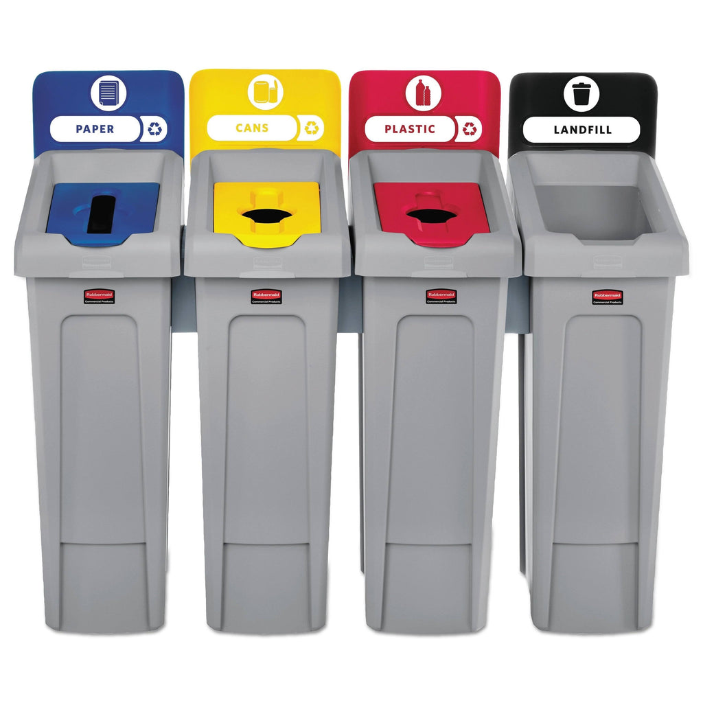 92 gal 4-Stream Recycling Station Kit P938596