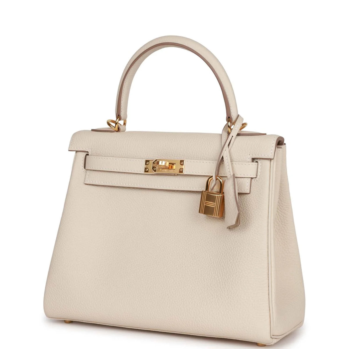 Craie Togo Leather Handbag O1340