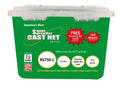 Cast Net, Clear, 4' radius, 3/8" mesh, 3/4 Lb wts O558429