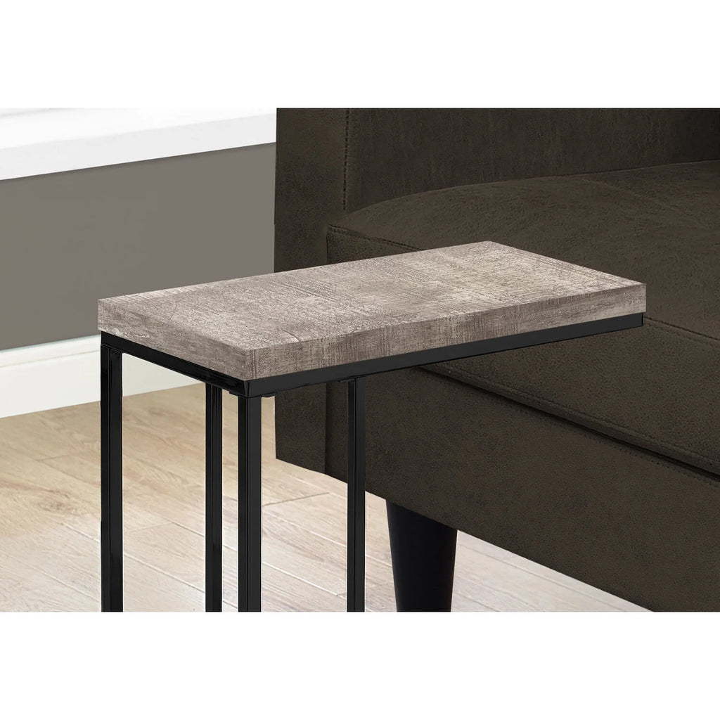 C-shaped Metal Accent Table M1189