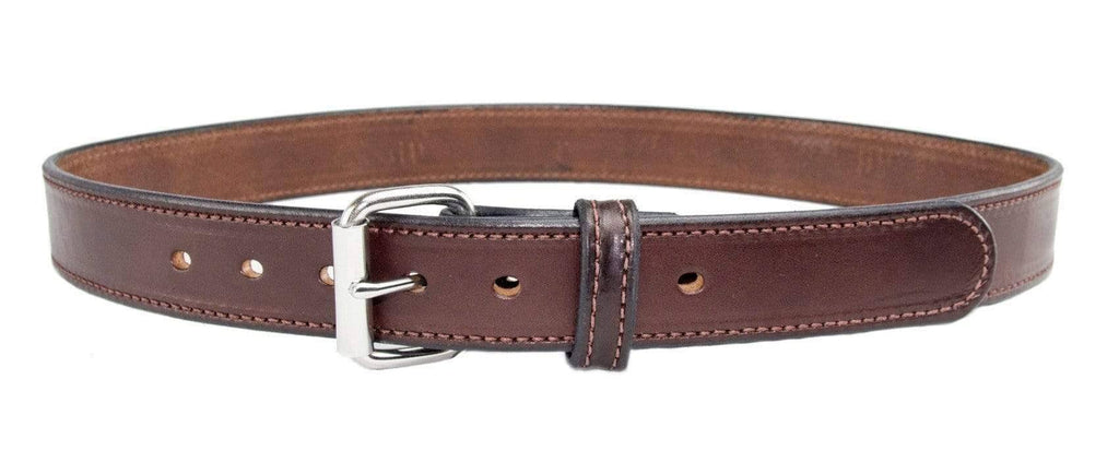 Black Leather Gun Belt U5828