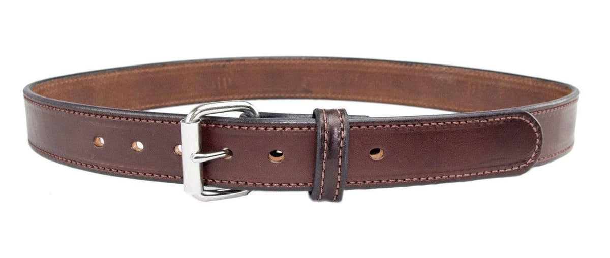 Black Leather Gun Belt U5828