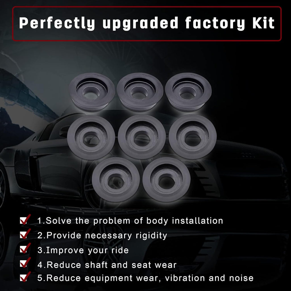 18pcs Polyurethane Body Mount Bushing Kit V79068