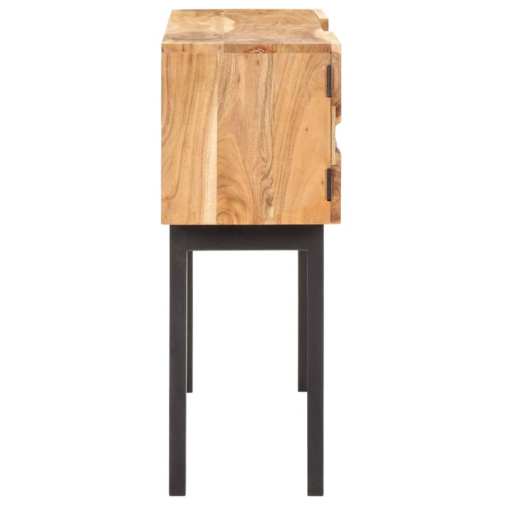 Solid Acacia Wood Sideboard L42686