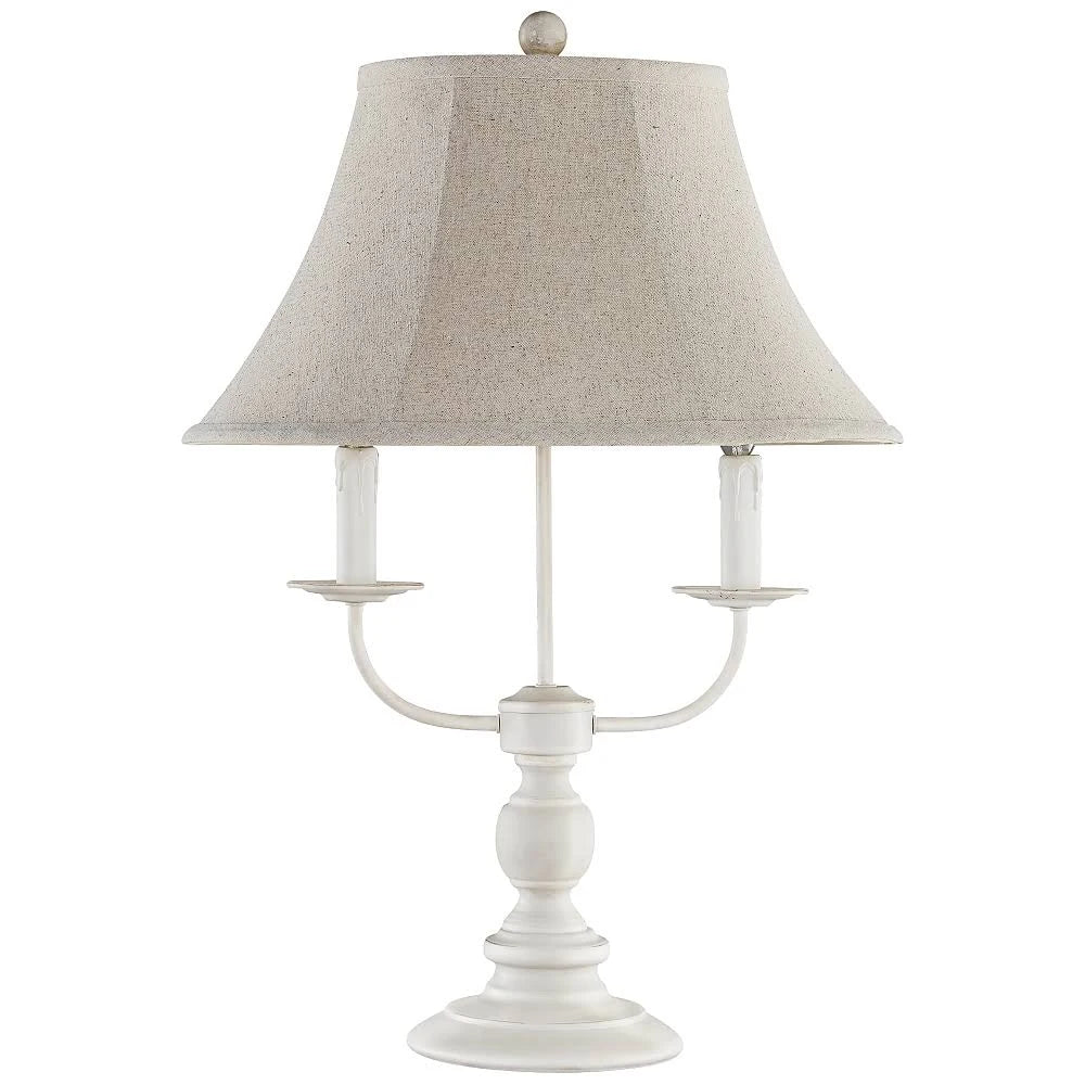 White 3-Light Table Lamp K4337