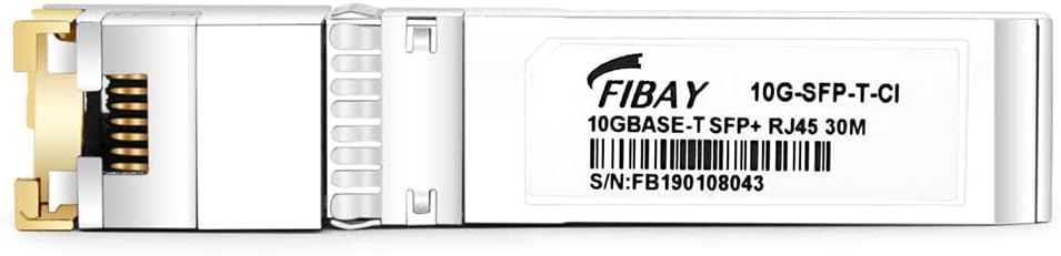 10G SFP+ RJ45 Copper Transceiver Module W3622