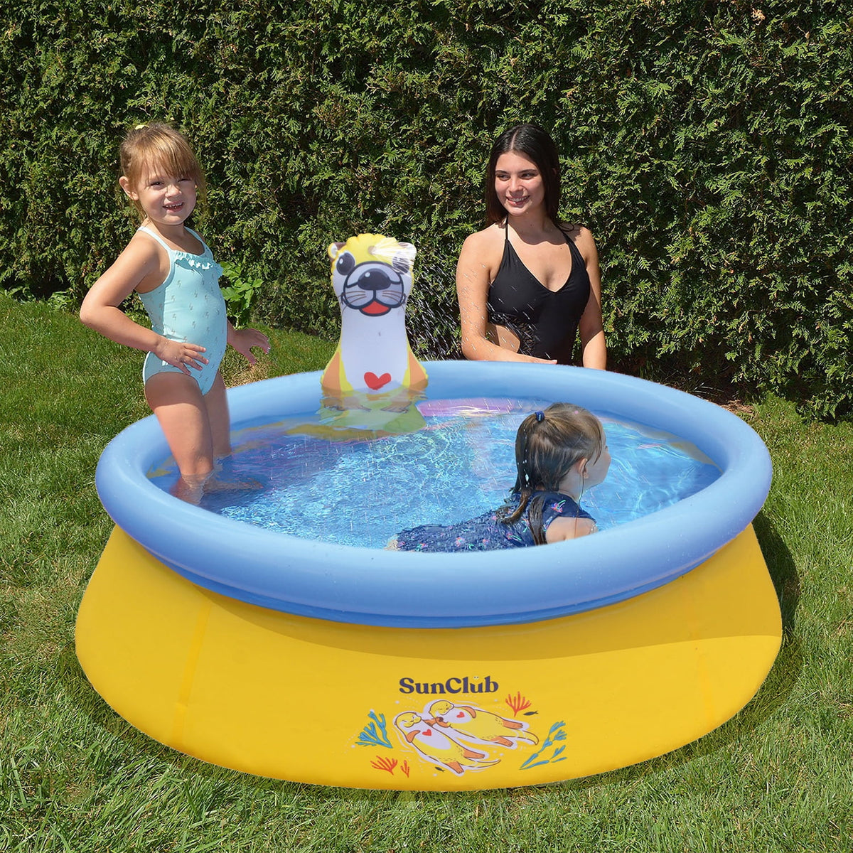 Inflatable Above Ground Kids Swimming Pool I769