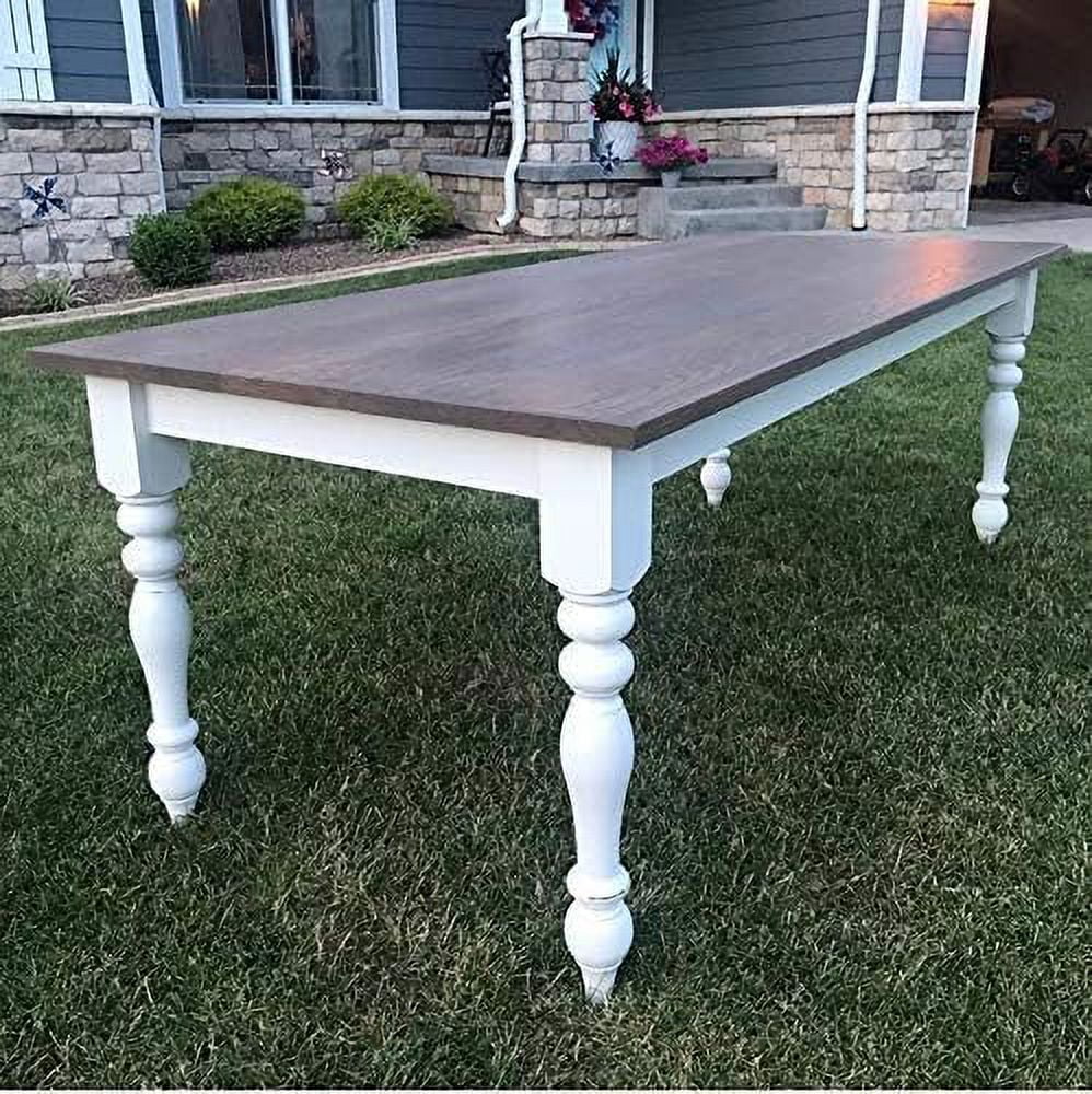 Unfinished Turned Table Legs Set Of 4 K71098