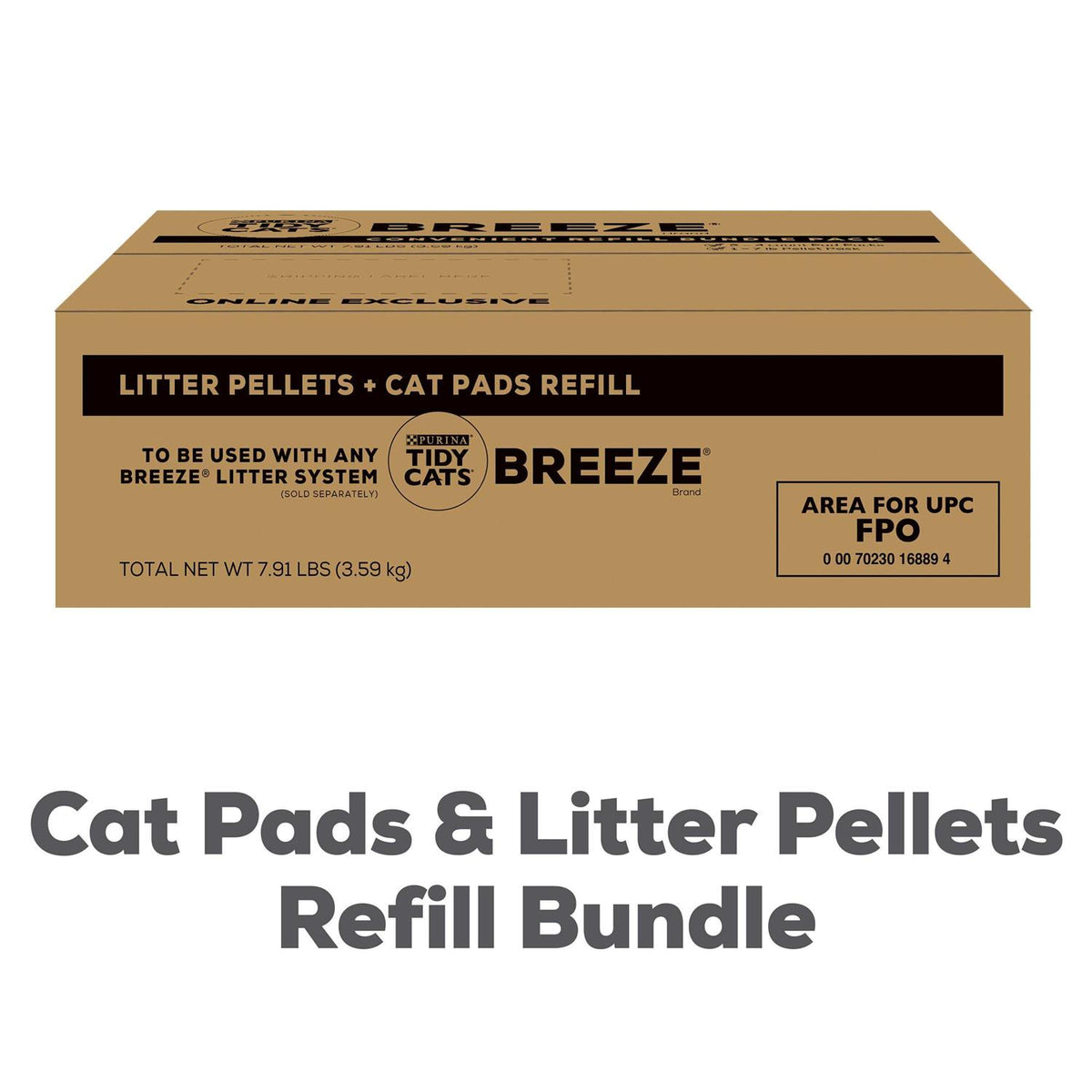 Cat Pads & Litter Pellets Bundle Pack M91660
