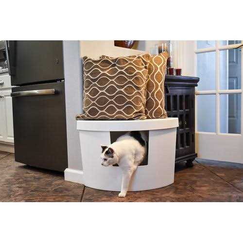 Plastic Enclosed Litter Box W920