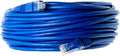 Snagless Cat5e Ethernet Patch Cable Blue 3 Feet Pack of 2 X98431