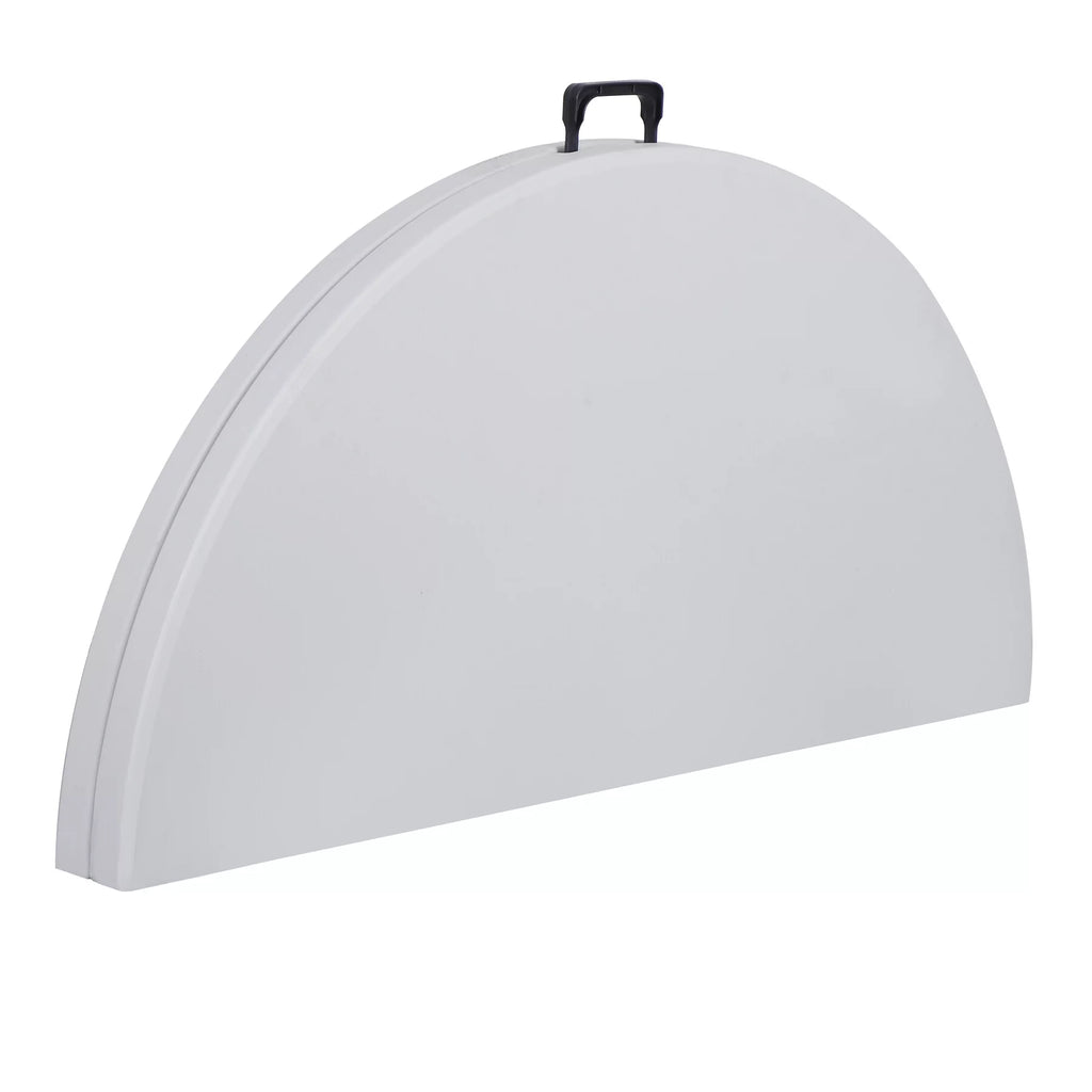 Black Round Foldable Plastic Table M1216