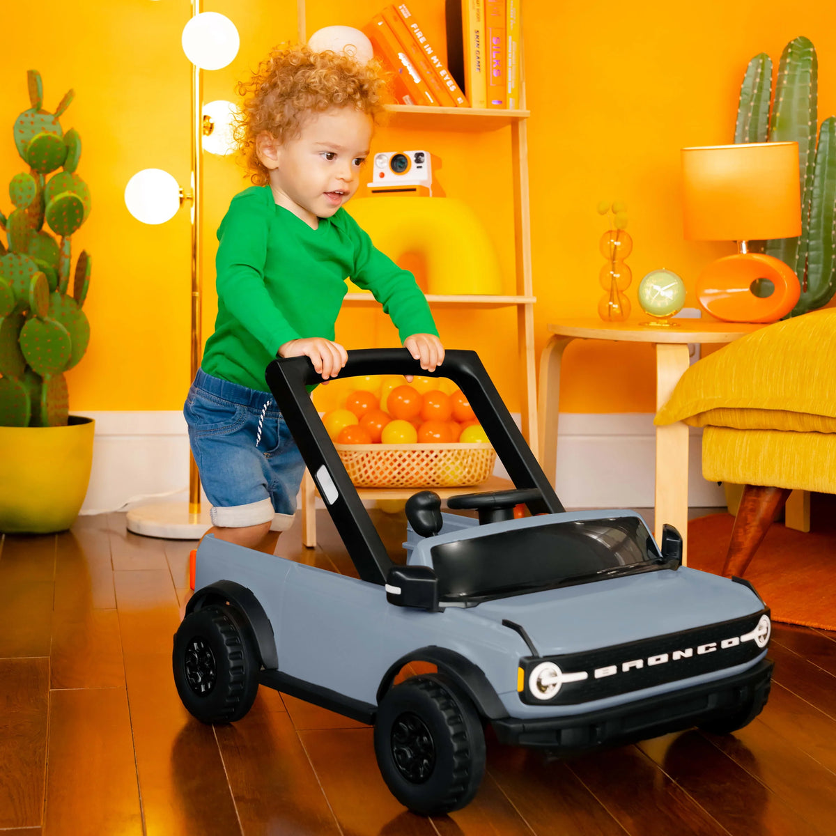 Blue Grey Baby Activity Walker E9634