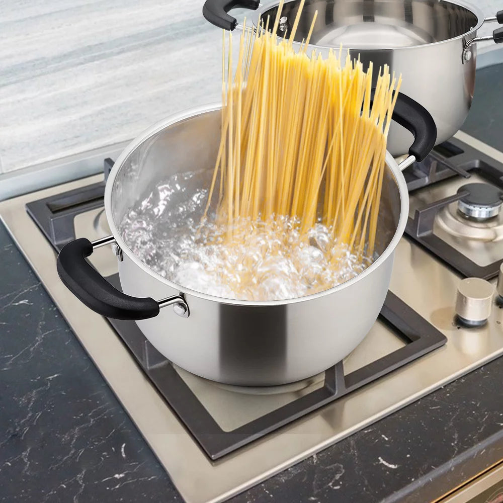 4 Quart Stainless Steel Stockpot with Lid G221159