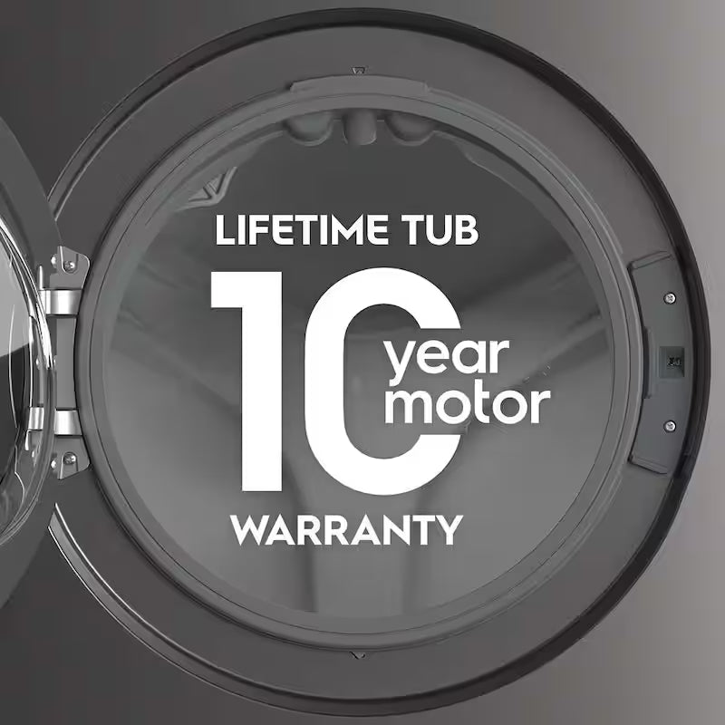 27 in. 4.5 cu. ft. Front Load Washer with Fast Wash in White J868