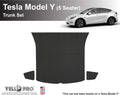 Black Rubber Heavy Duty Cargo Floor Mat Pack of 2 S338969