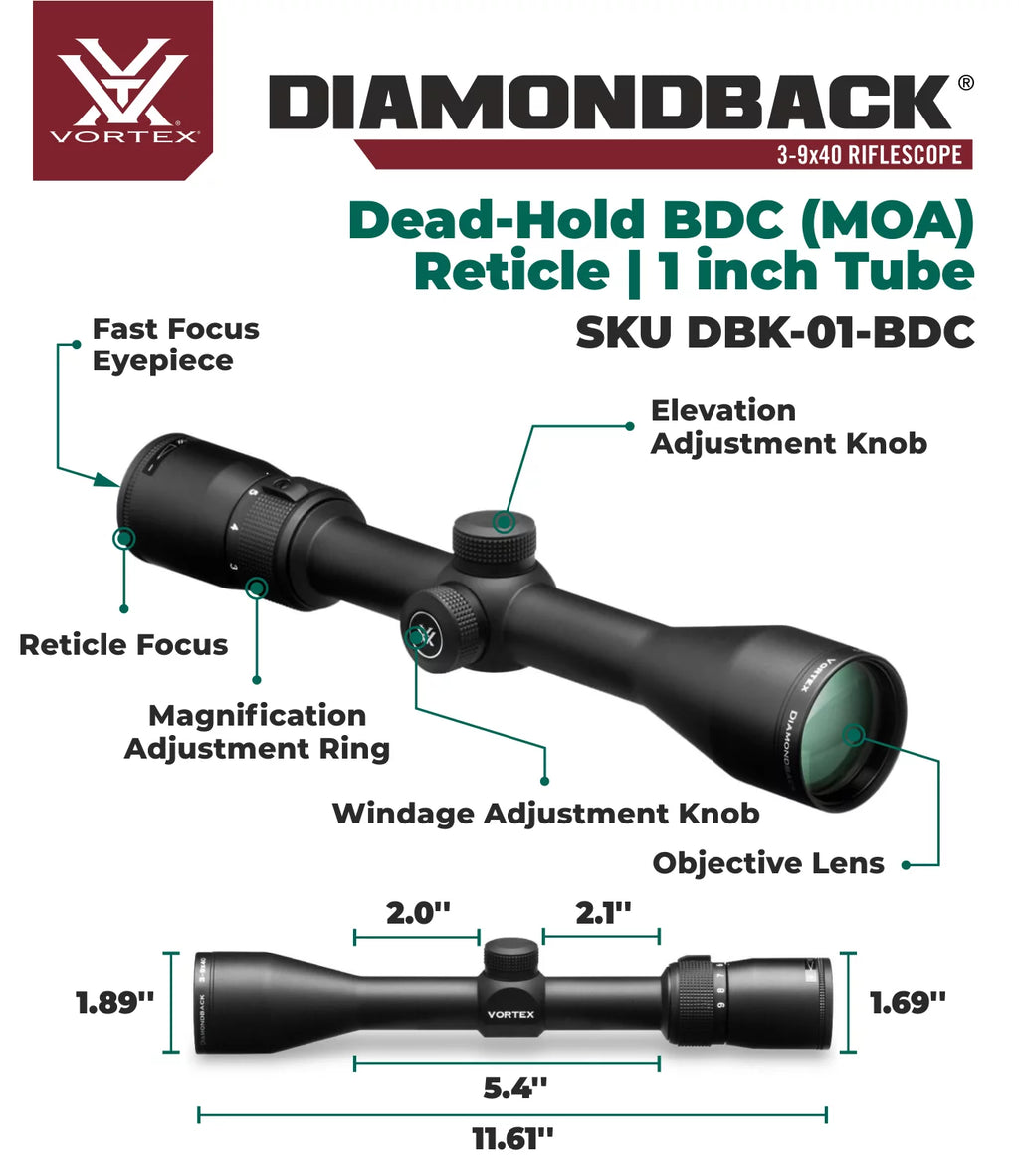 3-9x 40 SFP Riflescope J3112