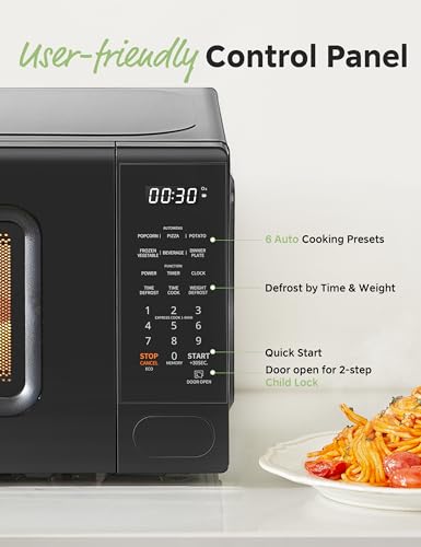 0.7 cu.ft 700W Countertop Microwave Oven X7879