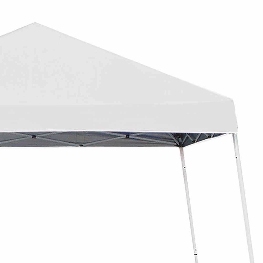 White Angled Leg Instant Canopy Tent Shelter O949003