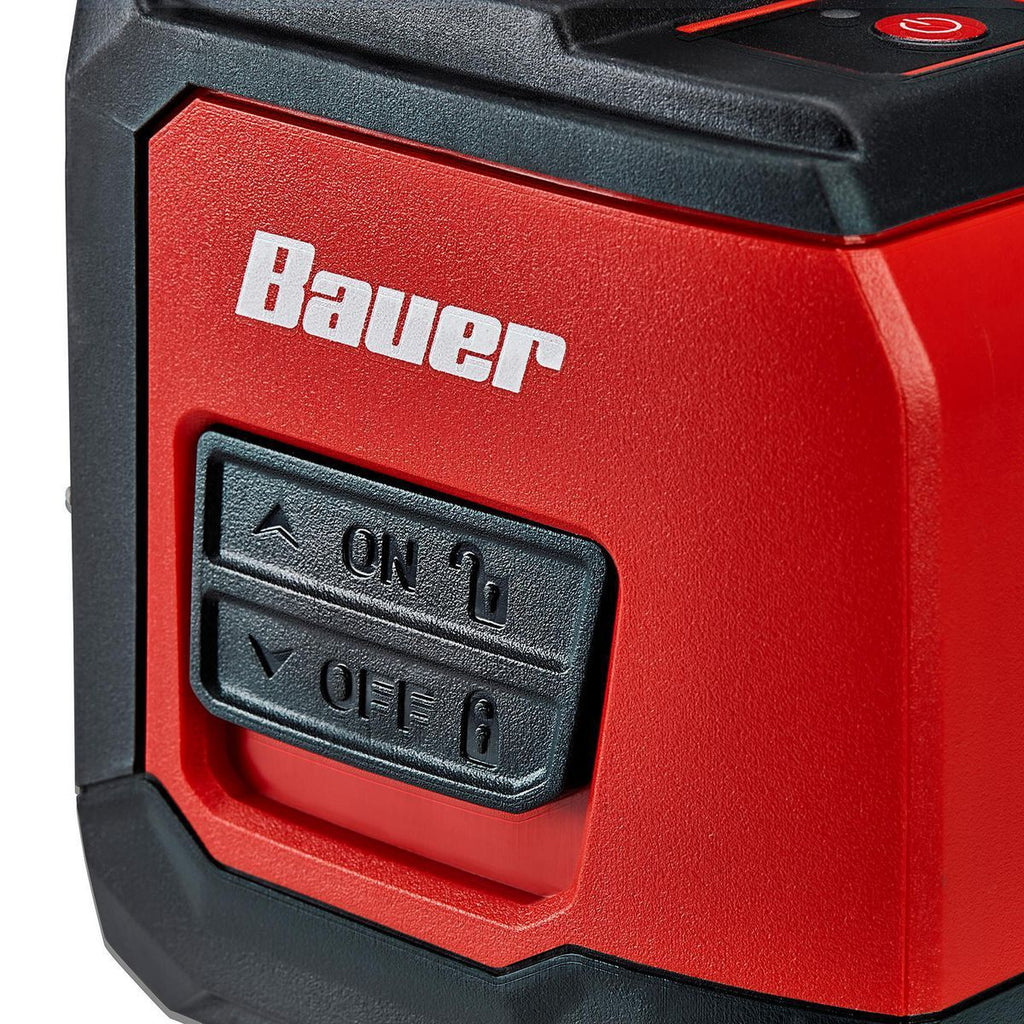 50 ft. Self-Leveling Cross-Line Laser Level J692