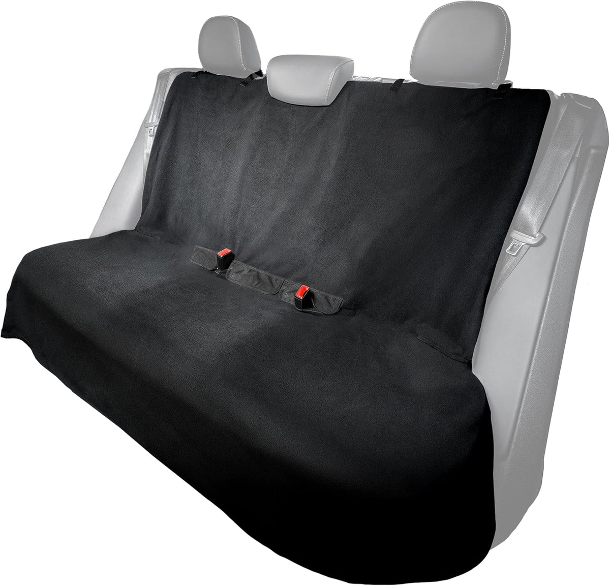 Gray Non-Slip Removable Waterproof Car Seat Cover J34984