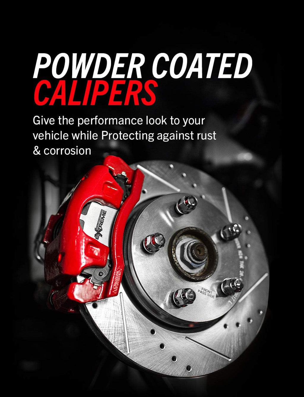 Front Z36 Truck and Tow Brake Kit with Calipers G39788
