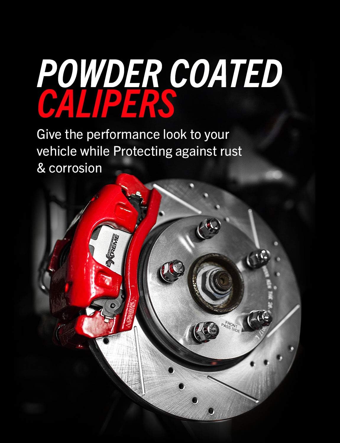 Front Z36 Truck and Tow Brake Kit with Calipers G39788