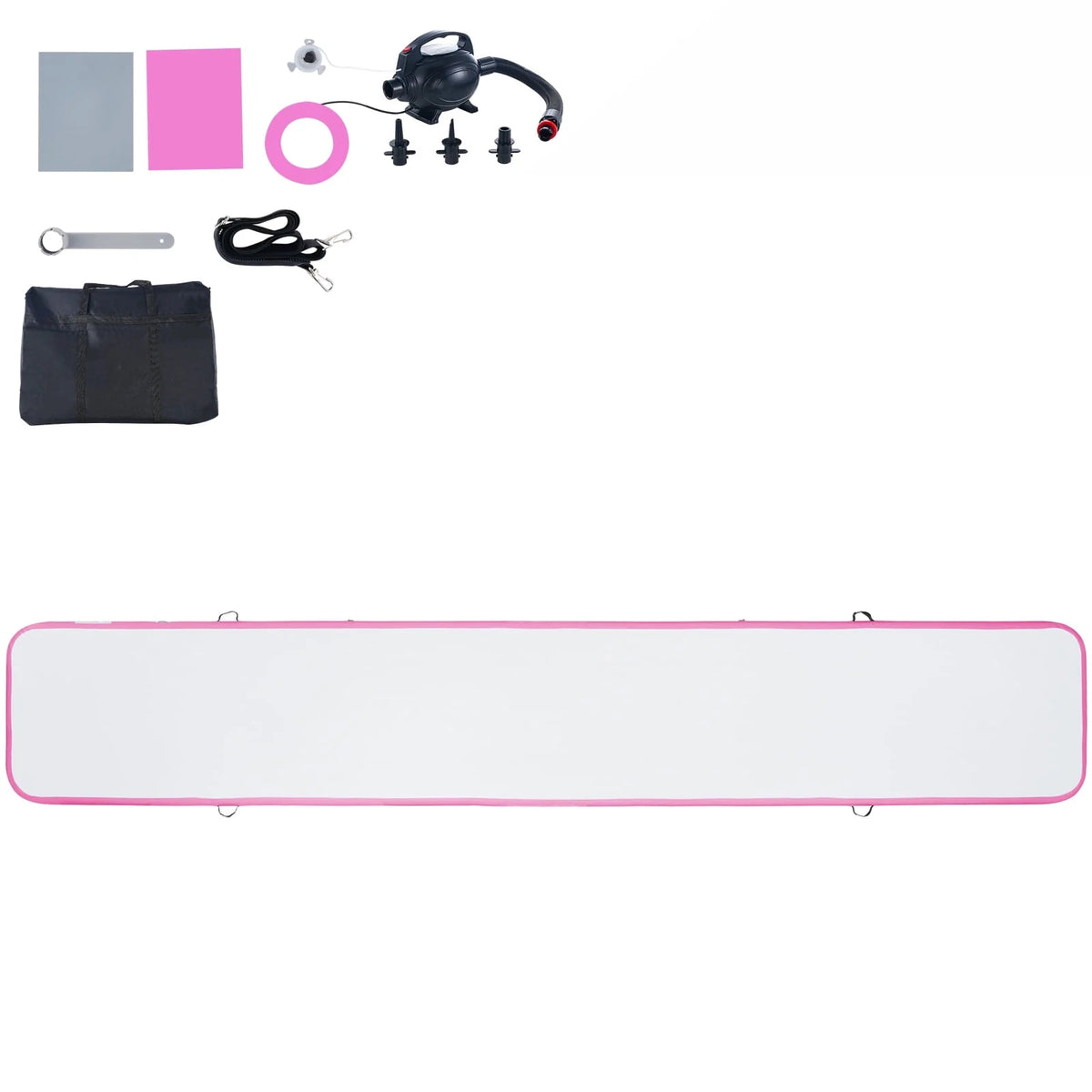 20ft Inflatable Gymnastics Mat with Pump D456085