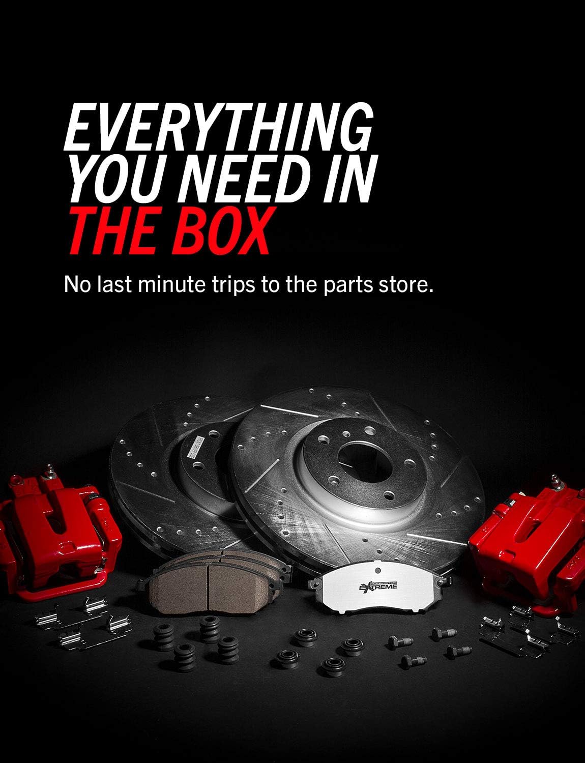 Front Z36 Truck and Tow Brake Kit with Calipers G39788